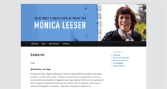 Desktop Screenshot of monicaleeser.com